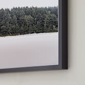 "Forest on the Beach" - Art Print in Forest Green by LindseyErin - Frame Close-up