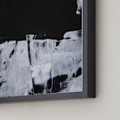 "Sketch 3" - Art Print in Black & White by Sara Kraus - Frame Close-up