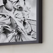 "Sail Nº1" - Art Print in Foggy Grey by Anne Ciotola - Frame Close-up