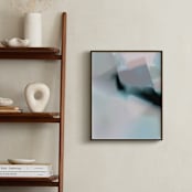 "ghost" - Art Print in Grey by Lori Wemple - In a Room