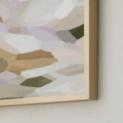 "Summer Love I" - Art Print in Fawn by Melanie Severin - Frame Close-up