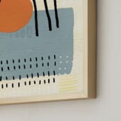 "The Clearing" - Art Print in Birch by Calee A.H. Cecconi - Frame Close-up