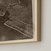 "convince" - Art Print in Sepia by raven erebus - Frame Close-up
