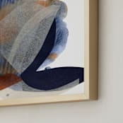 "seaflower" - Art Print in Ocean by Carrie Moradi - Frame Close-up