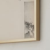 "Elossa I" - Art Print in Vintage Beige by jinseikou - Frame Close-up