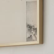 "Elossa I" - Art Print in Vintage Beige by jinseikou - Frame Close-up