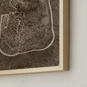 "deny" - Art Print in Sepia by raven erebus - Frame Close-up