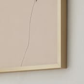 "Jane" - Art Print in Muslin Ivory by jinseikou - Frame Close-up
