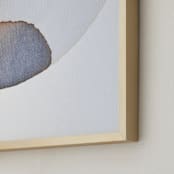 "Moon Tides I" - Art Print in Cosmic Indigo by Eloise Bound - Frame Close-up