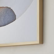 "Moon Tides I" - Art Print in Cosmic Indigo by Eloise Bound - Frame Close-up