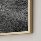 "Steps of lights #1" - Art Print in soft black by Van Tsao - Frame Close-up
