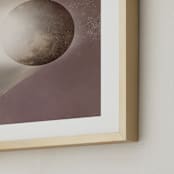 "Explore" - Art Print in Dust by Anna Joseph - Frame Close-up