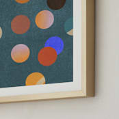 "playful circles II" - Art Print in Party by Sumak Studio - Frame Close-up