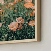 "Laverne" - Art Print in bottle capper green by Kristi Jackson - Frame Close-up
