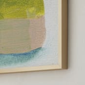 "Olive Vase" - Art Print in Olive by Lindsay Megahed - Frame Close-up