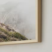 "Misty Bixby" - Art Print in White Mist by LindseyErin - Frame Close-up