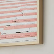 "Varanasi Stairs" - Art Print in Blush by LindseyErin - Frame Close-up