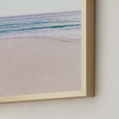 "Cabo Calm" - Art Print in Blush by LindseyErin - Frame Close-up
