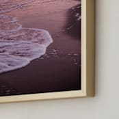 "Pink Tide I" - Art Print in Sunset Pink by Erin Beutel - Frame Close-up