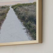 "Path to Paradise" - Art Print in Olive by LindseyErin - Frame Close-up