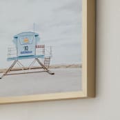 "The Stand" - Art Print in Alice Blue by LindseyErin - Frame Close-up