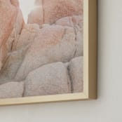 "Desertscape I : Joshua Tree" - Art Print in Desert Glow by Lindsay Ferraris Photography - Frame Close-up