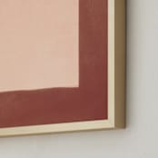 "Playground III Dessert" - Art Print in desert by Kamala Nahas - Frame Close-up