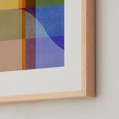 "thread I" - Art Print in Curve by Sumak Studio - Frame Close-up
