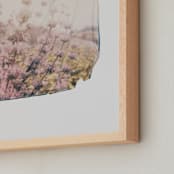 "Into the Wild 1" - Art Print in Lupin by Kamala Nahas - Frame Close-up