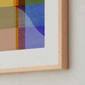 "thread I" - Art Print in Curve by Sumak Studio - Frame Close-up