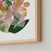 "botanical storm" - Art Print in garden by Carrie Moradi - Frame Close-up