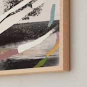 "Reflection 1" - Art Print in Air by Sumak Studio - Frame Close-up