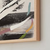 "Reflection 1" - Art Print in Air by Sumak Studio - Frame Close-up