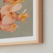 "The Beauty Within" - Art Print in Sage by Paola Benenati - Frame Close-up