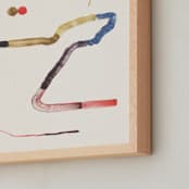 "Connected" - Art Print in Flow by Sumak Studio - Frame Close-up