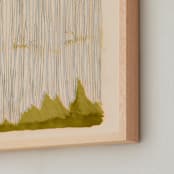 "Dreamland" - Art Print in Cream by Bethania Lima - Frame Close-up