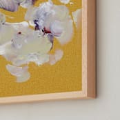 "Goldie" - Art Print in Wheat by Lindsay Megahed - Frame Close-up