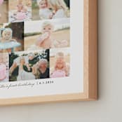 "Ten Photo: Portrait Framed Photo" - Framed Photo in Pearl by Snow and Ivy - Frame Close-up