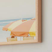 "Sunshine State" - Art Print in Beach by Irene Suchocki - Frame Close-up