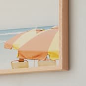 "Sunshine State" - Art Print in Beach by Irene Suchocki - Frame Close-up