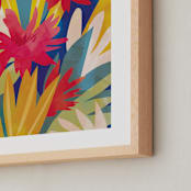 "Tropical Bliss" - Art Print in Tropical by Jen Florentine - Frame Close-up