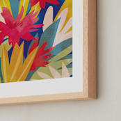 "Tropical Bliss" - Art Print in Tropical by Jen Florentine - Frame Close-up