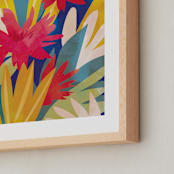 "Tropical Bliss" - Art Print in Tropical by Jen Florentine - Frame Close-up
