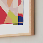 "Today" - Art Print in Beachfront by Jen Florentine - Frame Close-up