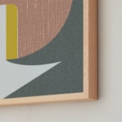 "Hero" - Art Print in Uniform by Marta Berk - Frame Close-up