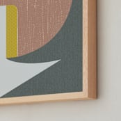 "Hero" - Art Print in Uniform by Marta Berk - Frame Close-up