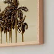 "Six" - Art Print in Vintage Sepia by Jonathan Brooks - Frame Close-up