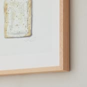 "Popt(art) - Strawberry" - Art Print in strawberry by Jackie Graham - Frame Close-up