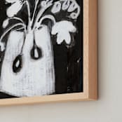 "Vases collection_ moody" - Art Print in moody by Bethania Lima - Frame Close-up