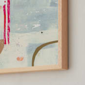 "Nautical Collage 2" - Art Print in Sea by Lindsay Megahed - Frame Close-up